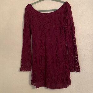 Fire Los Angeles Lace Mini Dress Size M